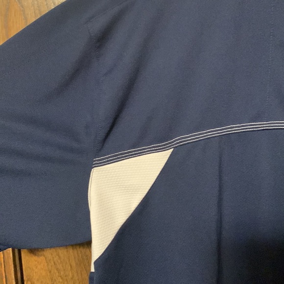 Adidas Large Navy & White Polo - Picture 7 of 9